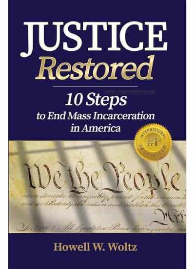 Book cover about justice reform